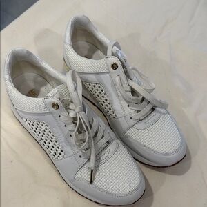 MICHAEL Michael Kors White Mesh Sneakers